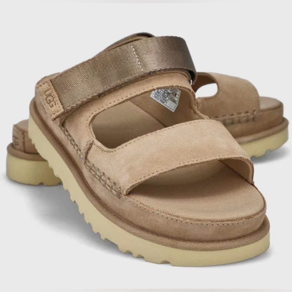 🐏Size 9 - NWT: UGG - Women’s Goldenstar Glide Sandals - Picture 3 of 16